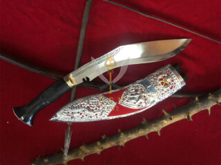 10" Silver Kothimora Khukuri