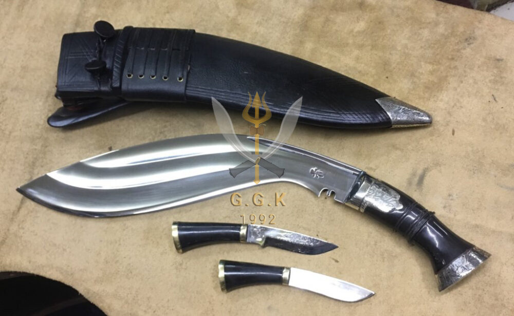 14.5" 3 Fuller Old Officer Nepalese Army Khukuri