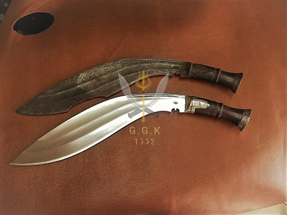 14.5" 3 Fuller Old Officer Nepalese Army Khukuri