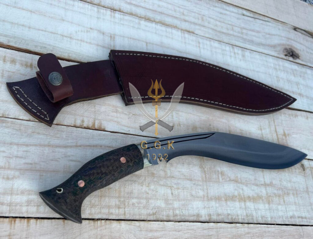 micarta version 12 inch super fast fill tang khukuri